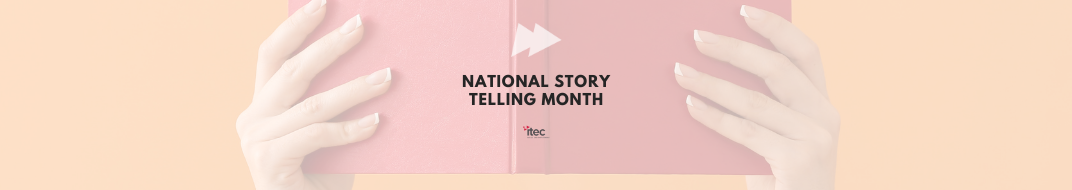 National Story Telling Month Poster