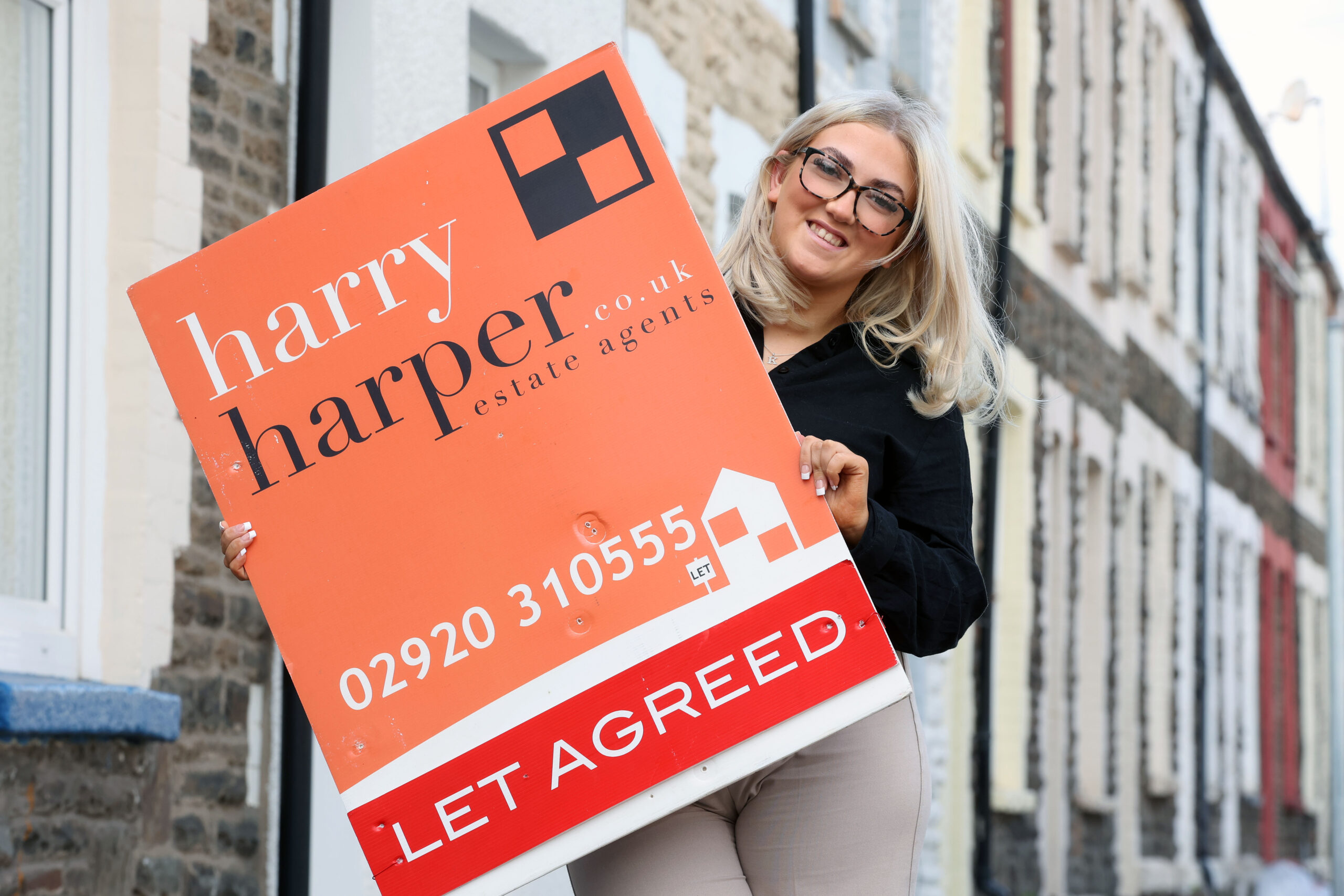Katie Pearce, 18, Trainee Negotiator at Harry Harper Sales and Lettings