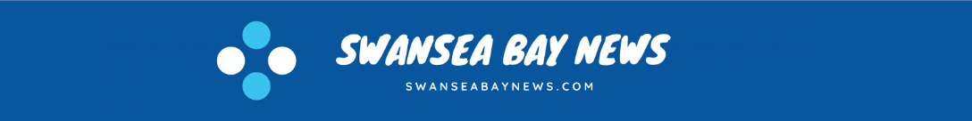 Blue Banner stating Swansea Bay News